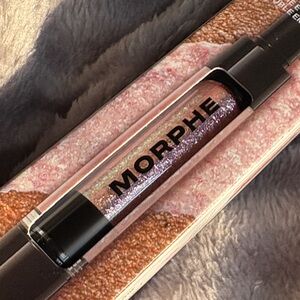 Morphe Eyeliner Pink Rose Gold Mixed Signals Dual-Ended Eyeshadow Fighter Lover